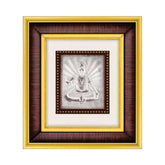 Shivji Frame - 999 Pure silver , 7 x 8 Inch