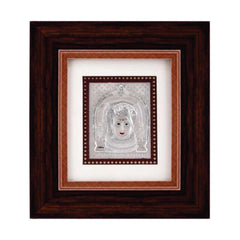 Shivji Frame - 999 Pure silver , 7 x 8 Inch