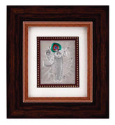 Shree Nathji Frame - 999 Pure silver , 7 x 8 Inch