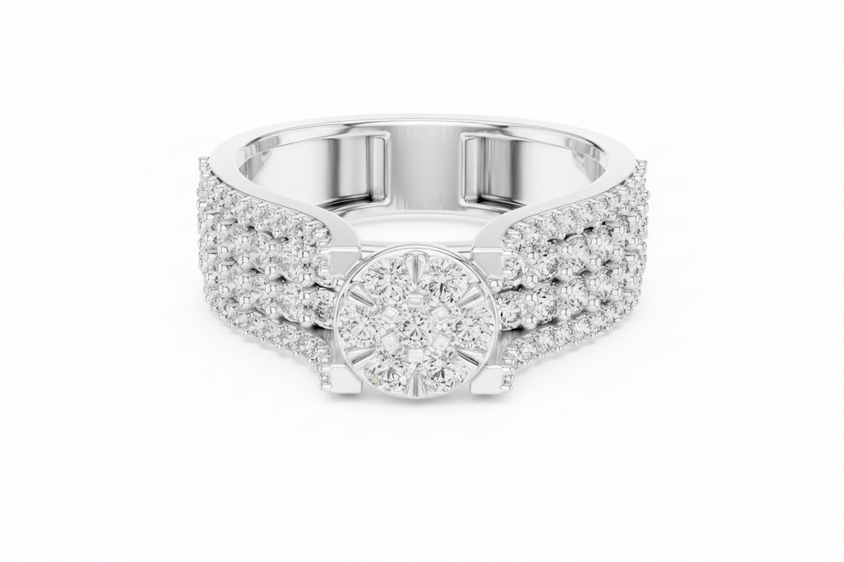 Bold Signet Diamond