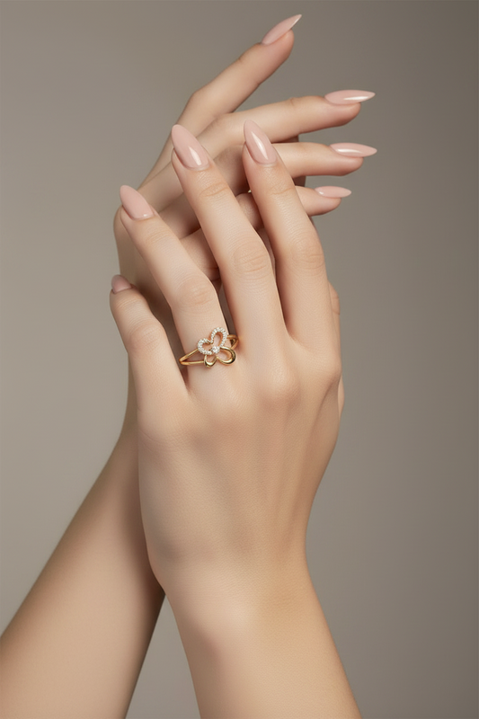 Modern Openwork Butterfly