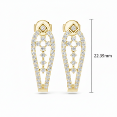 Art Deco Style Approx Half Cttw