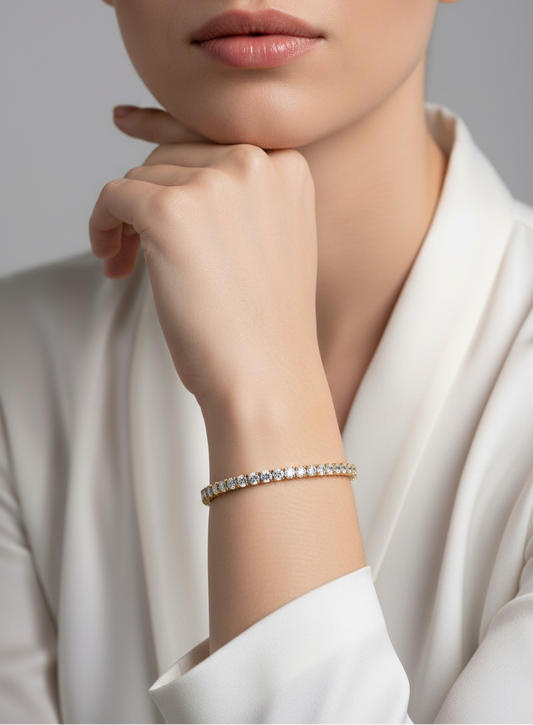 Elegance Diamond Tennis Bracelet