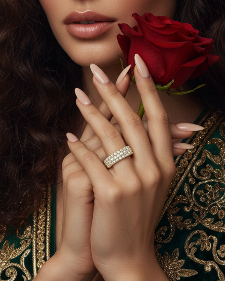 Openwork Geometric