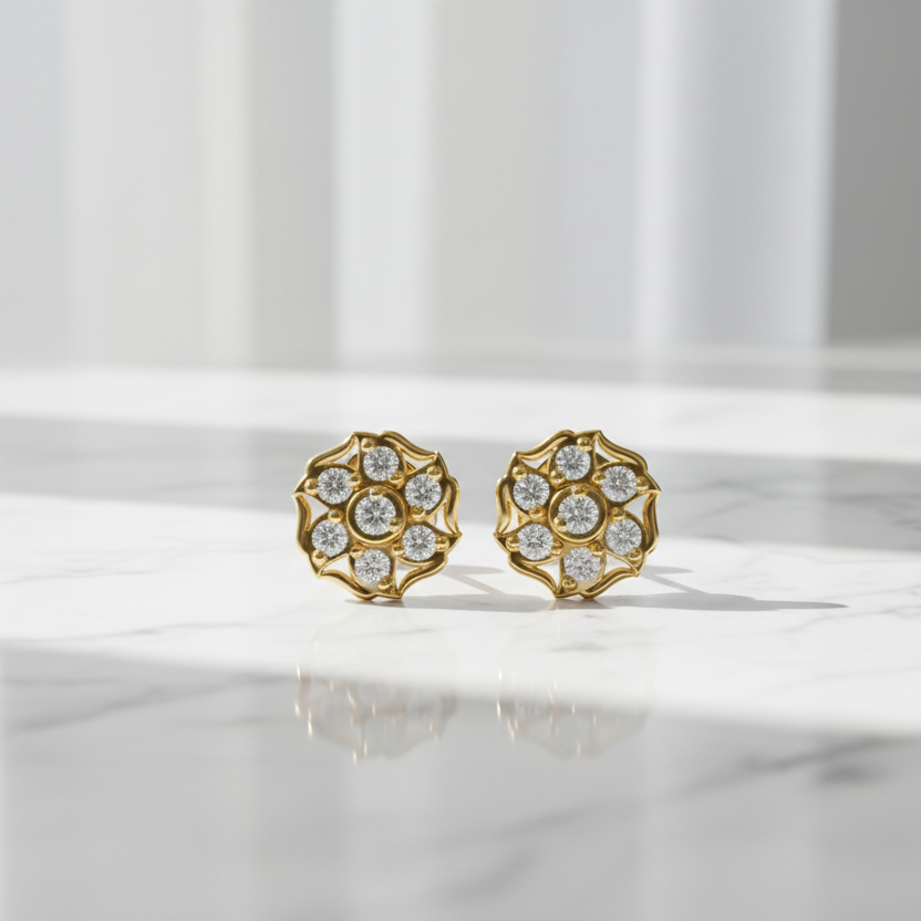 Mandala-Inspired Lace Diamond