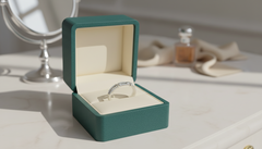 Modern Gold Linked Diamond Band Ring