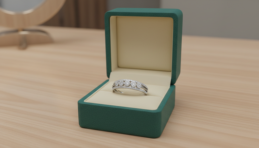 Martin Flyer Classic Diamond Band Ring