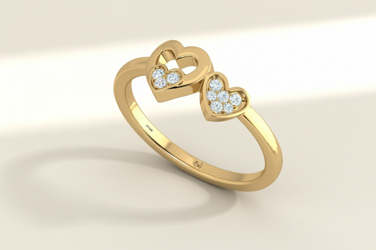 Heartbeat Promise Lab Diamond Ring Band