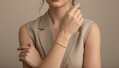 Beaded Gold & Diamond Bangle