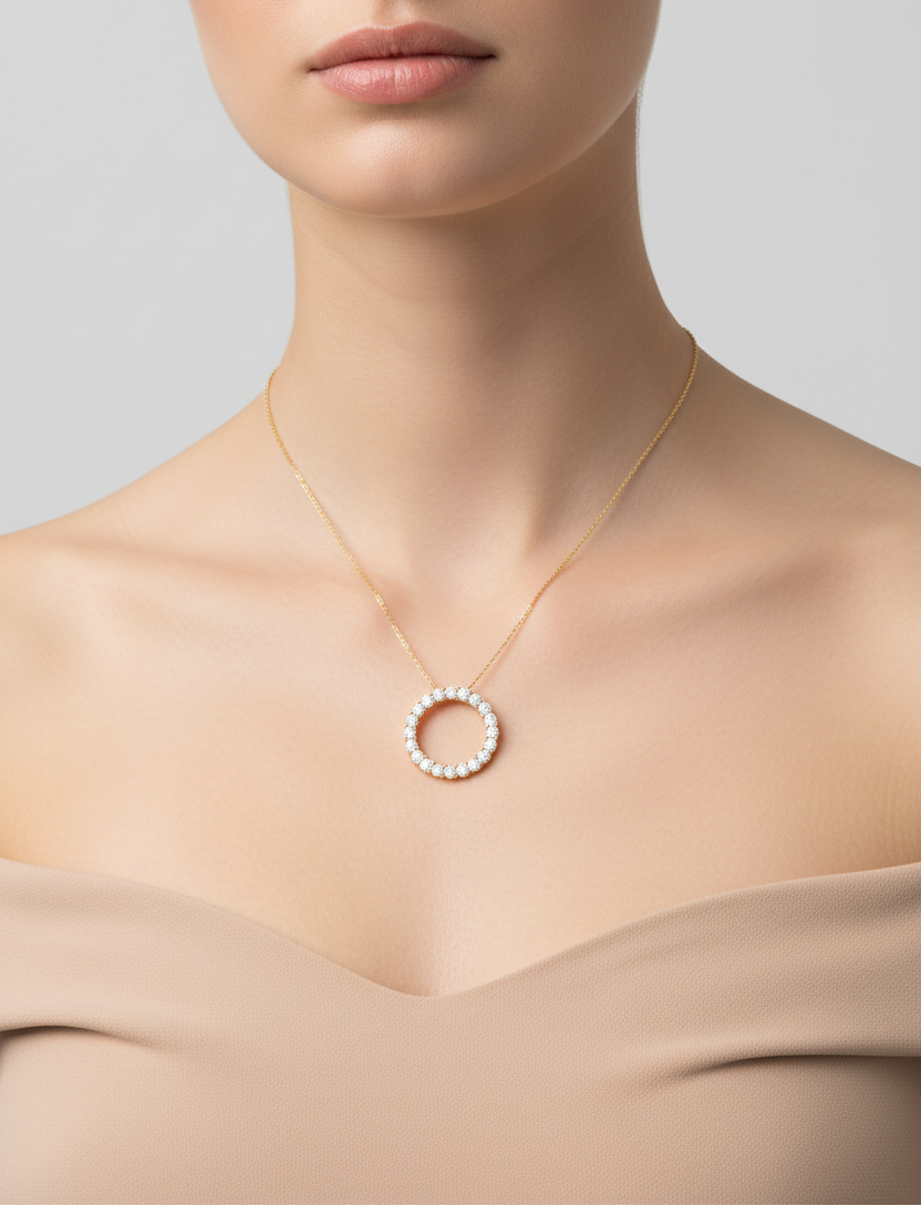 Trendy Radiant Circle