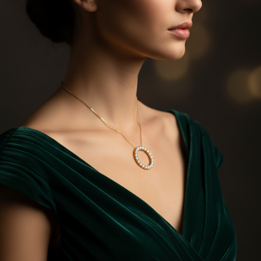 Trendy Radiant Circle