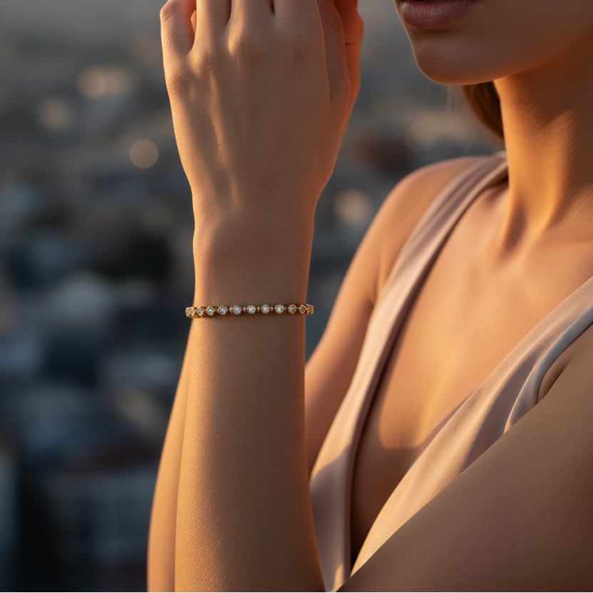 Floating Bezel Diamond