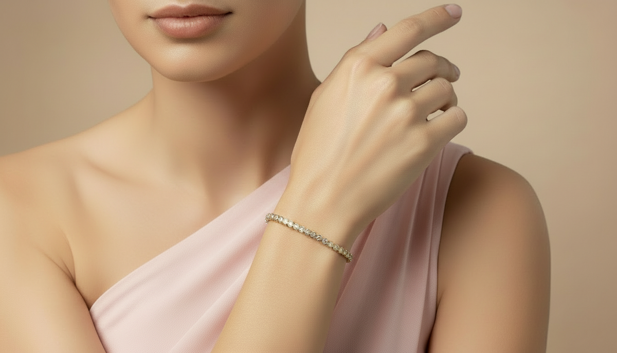 The Eternal Diamond Bangle