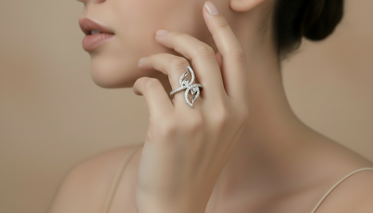 Leaf Promise Silver Ring