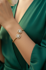 Dainty Beaded Open