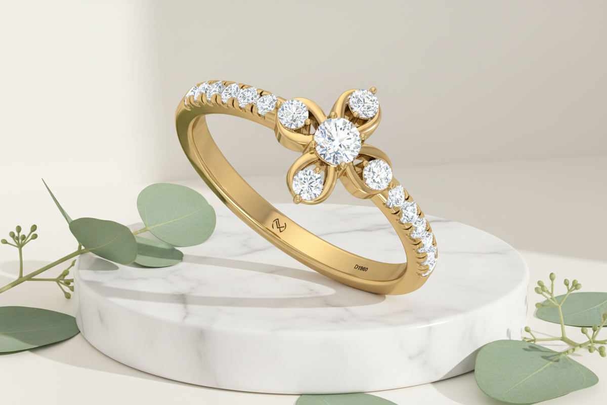 Four-Petal Ring