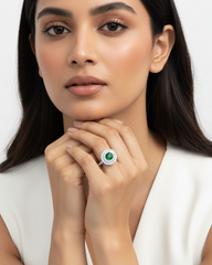 Round Cut Emerald