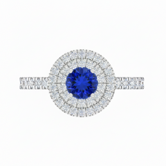 Round Cut Sapphire