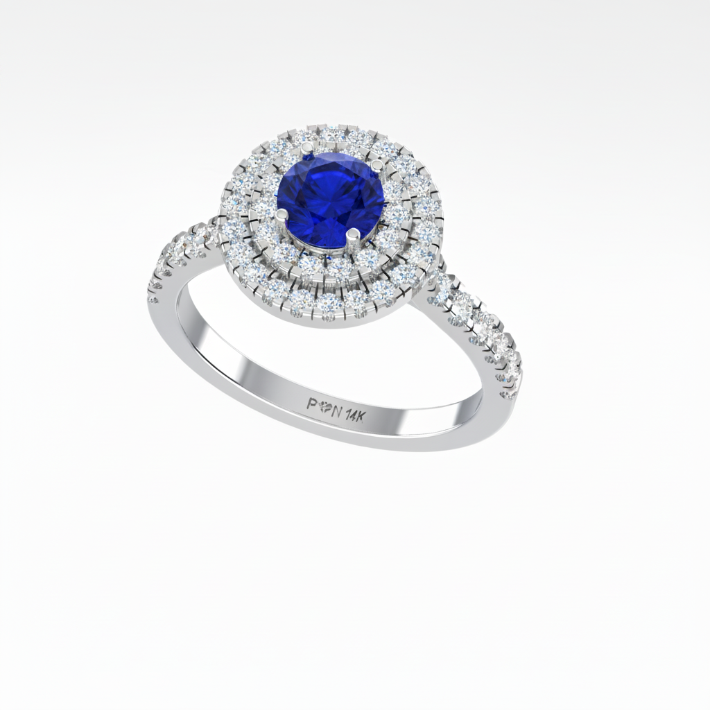 Round Cut Sapphire