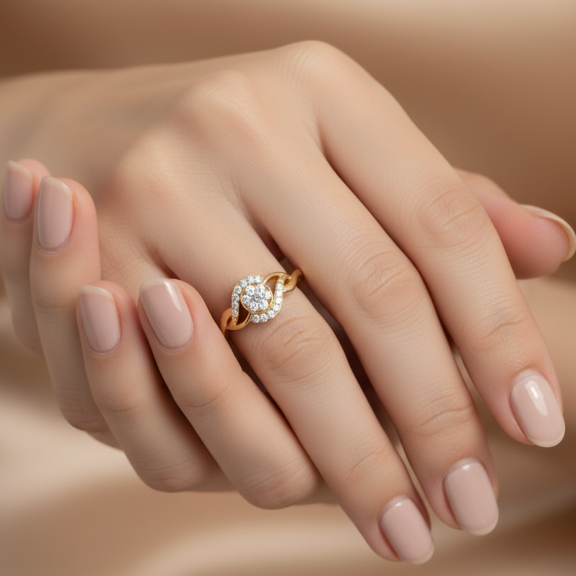 Elegant Twisted Halo