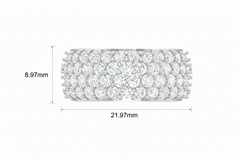 Four Row Multi-Layer Brilliance
