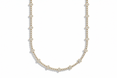 Eternal Luck Diamond Flower Necklace