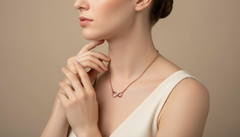 Classic Infinity Symbol Pendant with Diamonds
