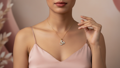 Om Locket with Diamond Accents Pendant