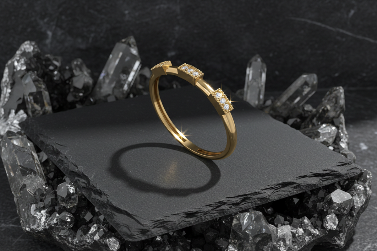 Geometric Station Stacking Ring