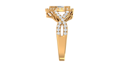 Baguette Cluster Heart