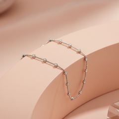 Floating Diamond Everyday Necklace