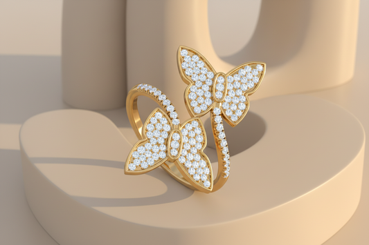 The Butterfly Reverie Diamond Ring