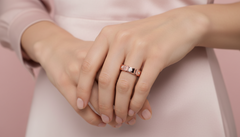 The Domed Diamond Eternity Band