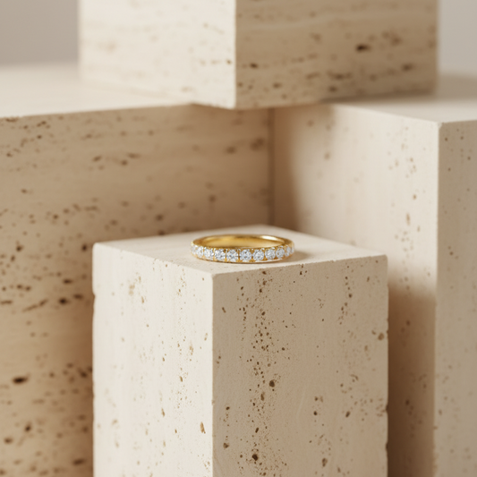 Round Brilliant Cut Diamond Wedding Ring