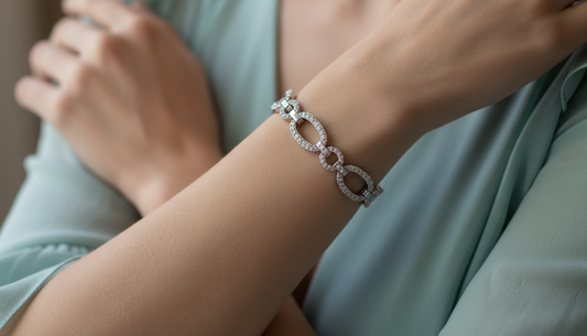 Messika-Inspired Move Link Diamond Bracelet