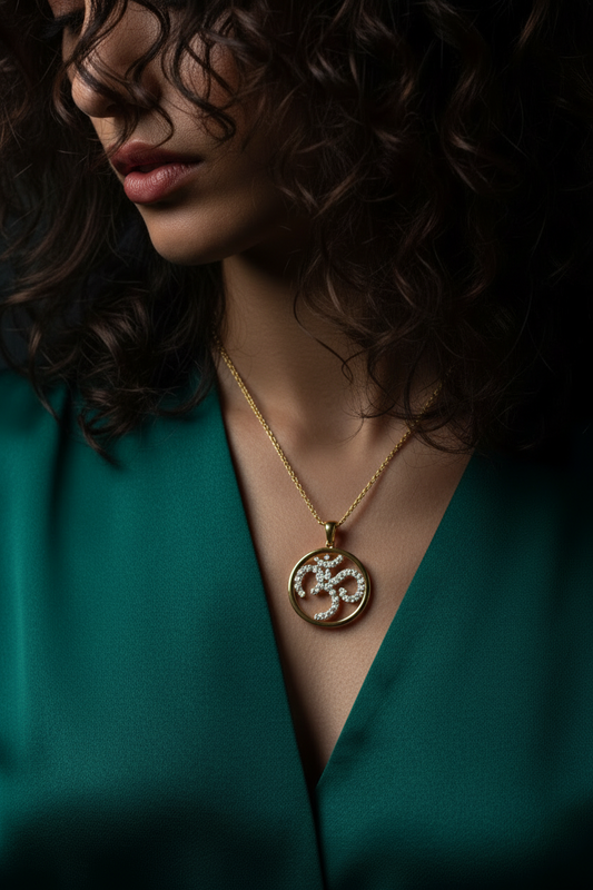 Hindu Religious Om Pendant