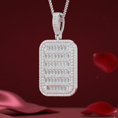 Baguette & Round Diamond Halo