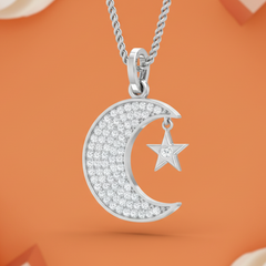 Sparkling Moon and Star