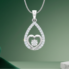 Heart in Teardrop
