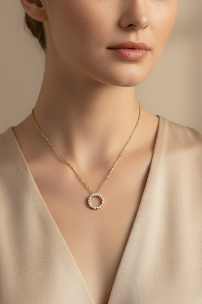 Fancy Circle of life With Chain