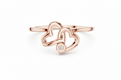 Interlocking Double Heart