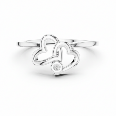 Interlocking Double Heart