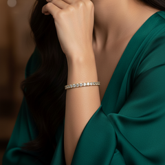 Round Cut Natural Diamond Eternity