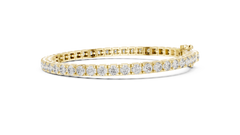 Round Cut Natural Diamond Eternity