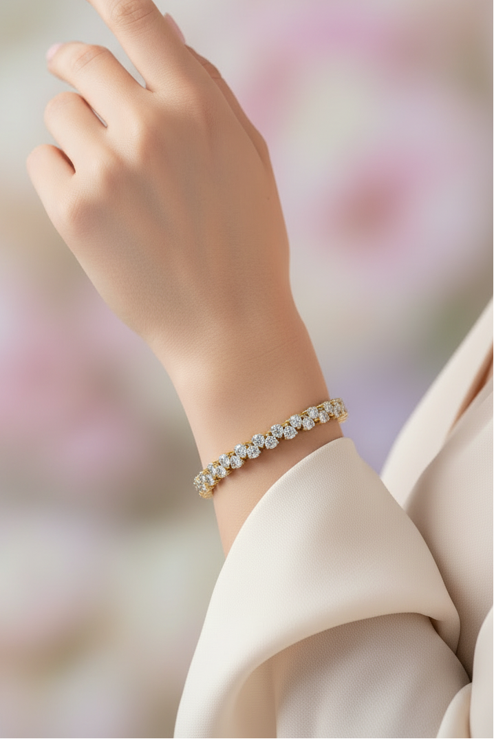 Two Row Zigzag Diamond