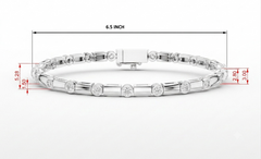 Bezel-Stationed Barrel Link