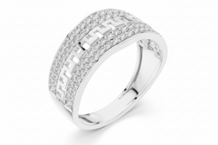 Infinity Maze with Double Diamond Rows