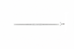 Stretchable Diamond Line