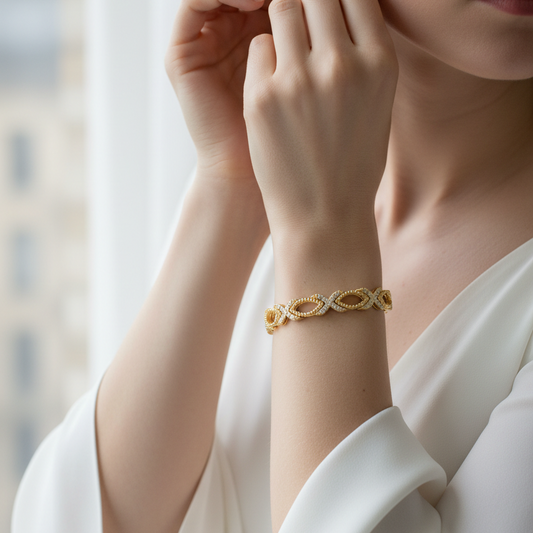 Gilded XO Statement
