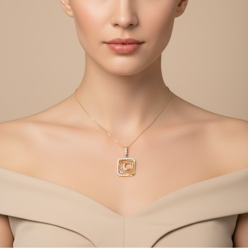 Multi-Layered Frame Silhouette